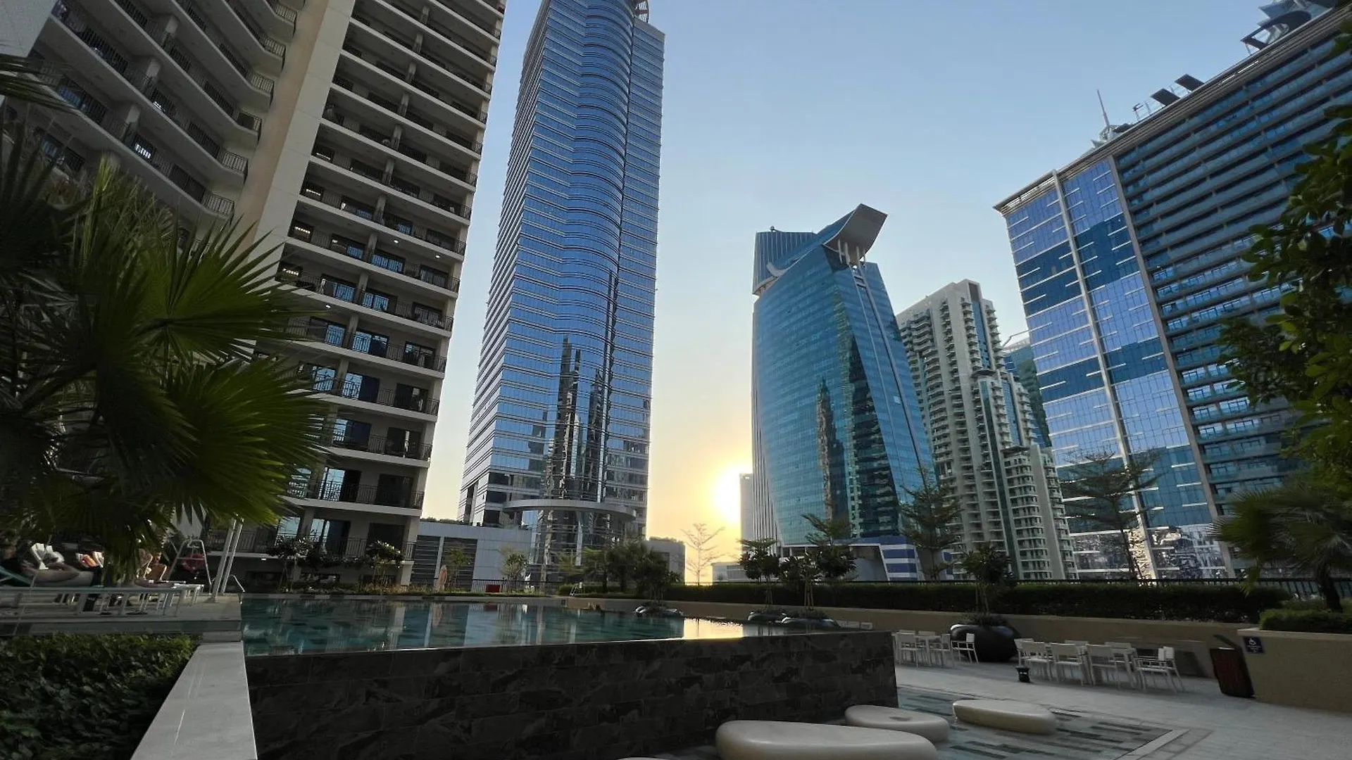 Relaxing 1Br Escape, Scenic Pool View Zada Tower - 6Ab22 Apartment Dubai